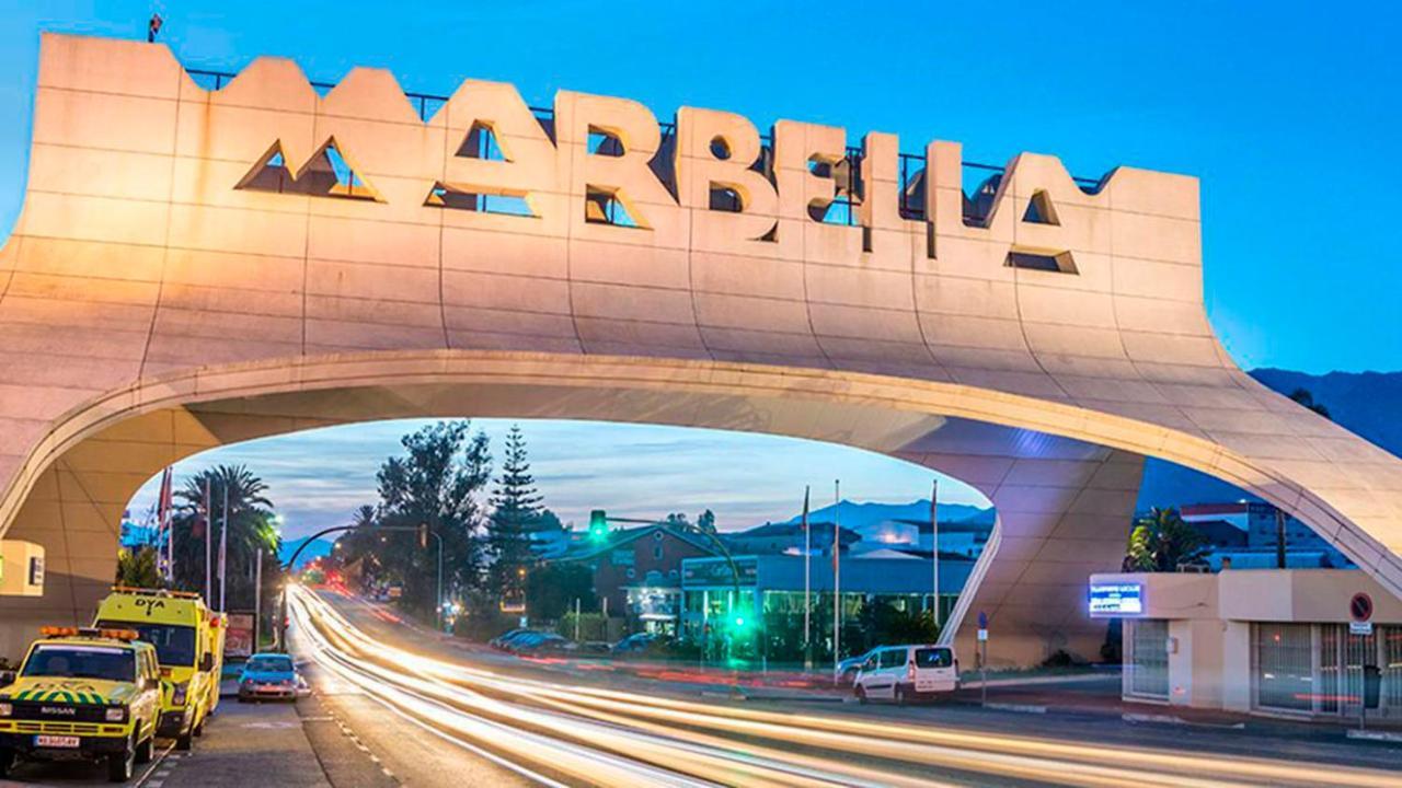 OleHolidays Mediterráneo Marbella Centro vistas panorámicas al mar Exterior foto